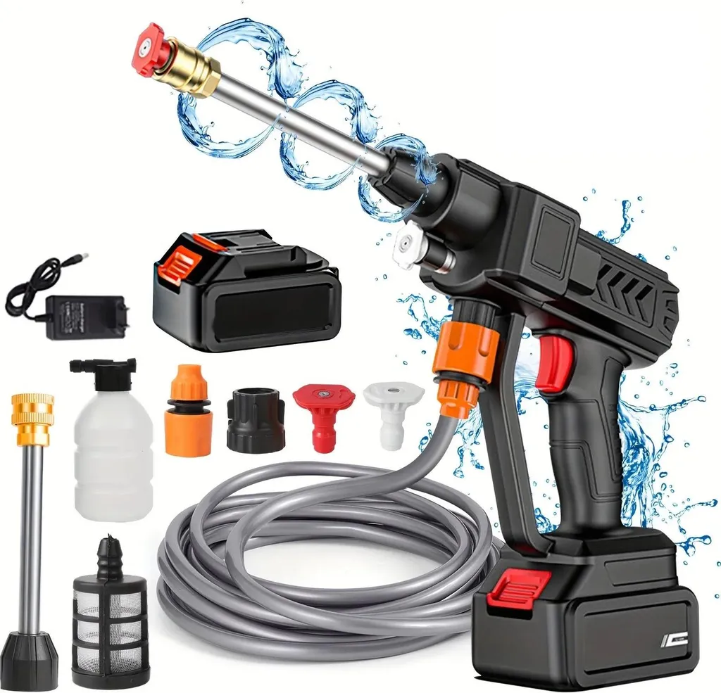 Idropulitrice Cordless 30 Bar Lavaggio Auto - Compatibile Makita 18V