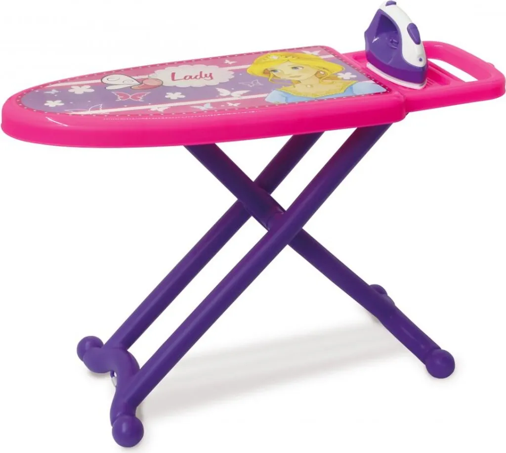 Set de Repassage Enfant Little Laundry Princess avec Fer et Planche