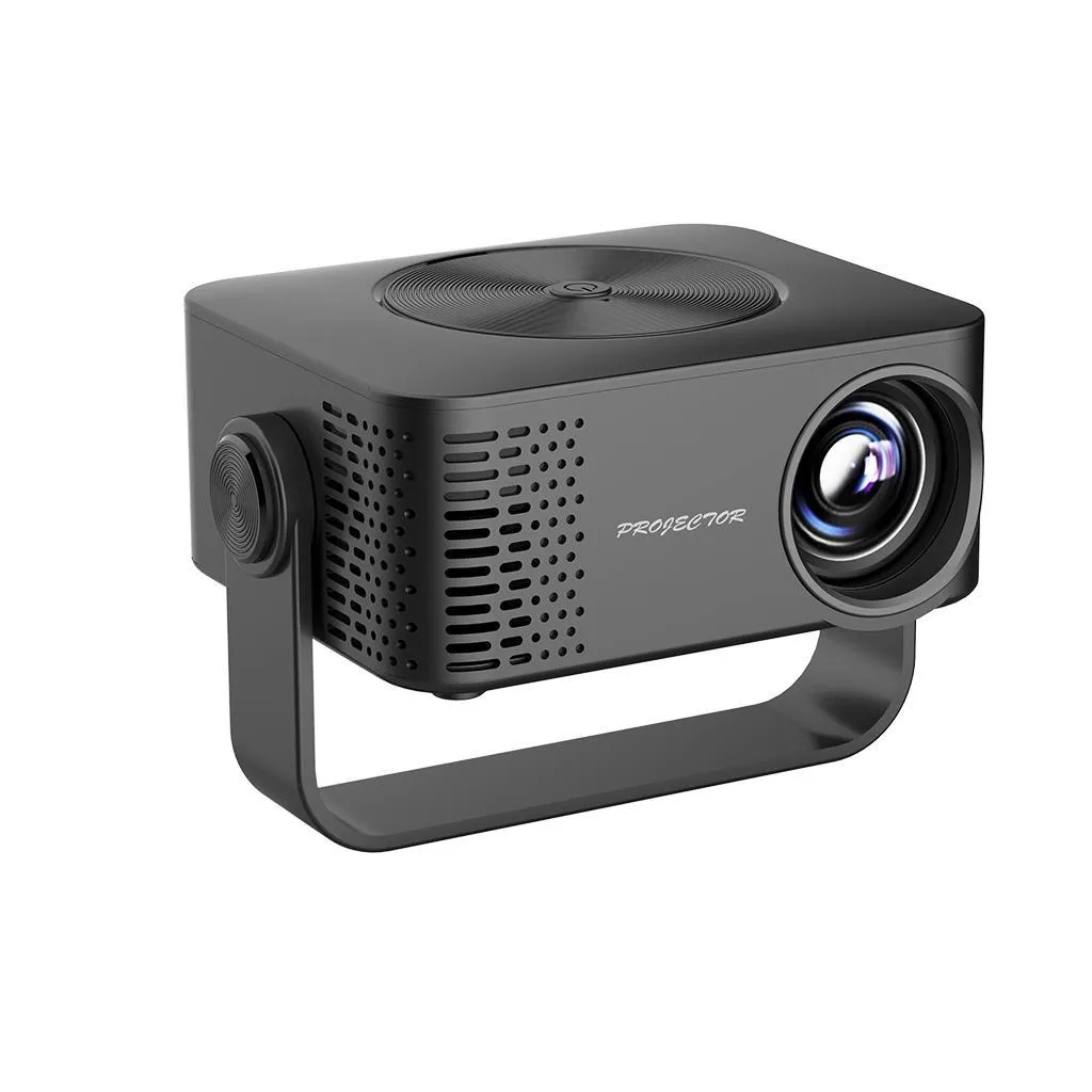 Mini projecteur AIORBER 1080P Full HD WiFi avec Mirroring Écran Noir