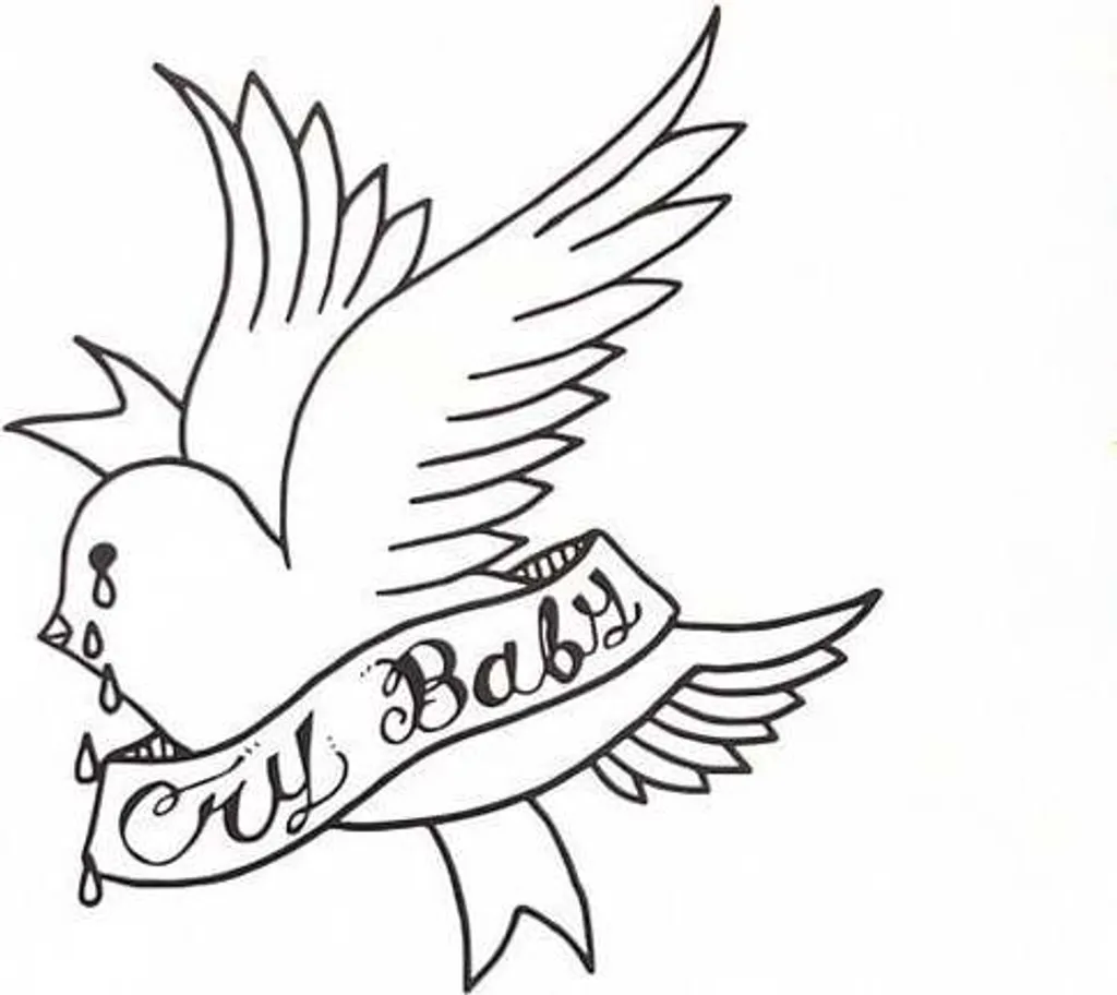 Vinyle Blanc Lil Peep Crybaby LP : Retrouvez le Son Pur de l'Emo Rap