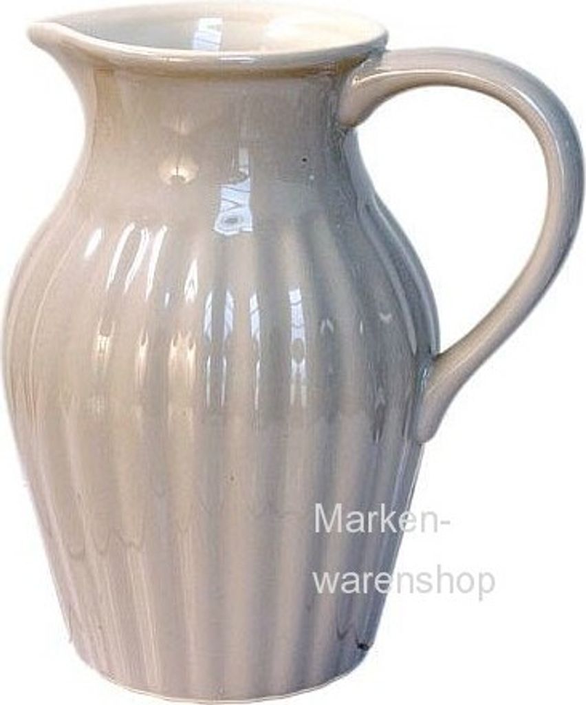 IB Laursen MYNTE Kanne 1,7 Liter Beige Keramik Geschirr LATTE Krug Karaffe