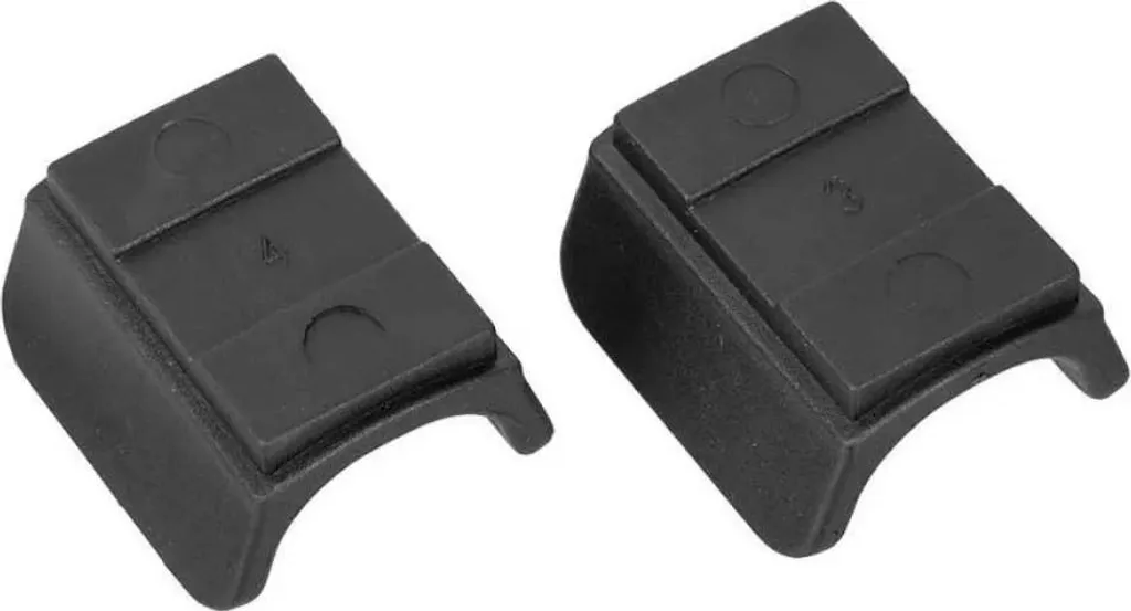 Cuscinetto Gomma Topeak TetraRack M2 HD Argento - Ricambi Originali 2 Unità