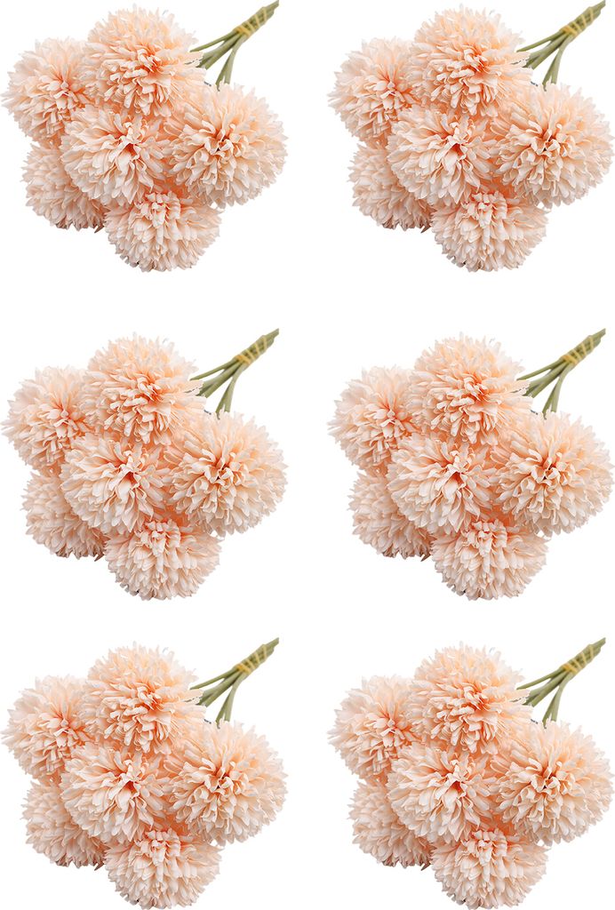 Künstliche Chrysanthemen-Bälle, realistisch, UV-beständig, künstliche Seidenblumen, für Hochzeiten, Partys, drinnen und draußen, Büro, Tisch...