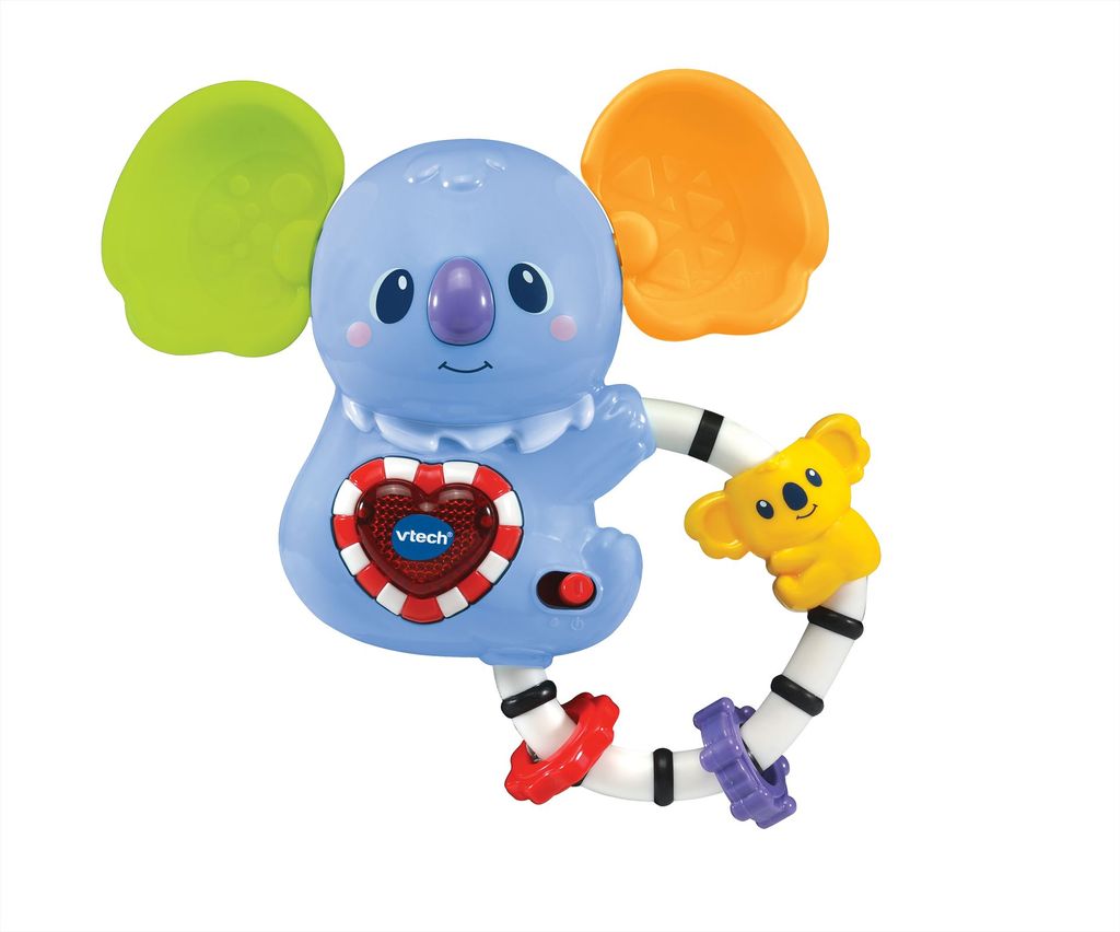 VTech Baby Mijn Koala Rammelaar, 0,25 Jahr(e), Sprachfunktion, Batterien erforderlich, AAA, Synthetisch