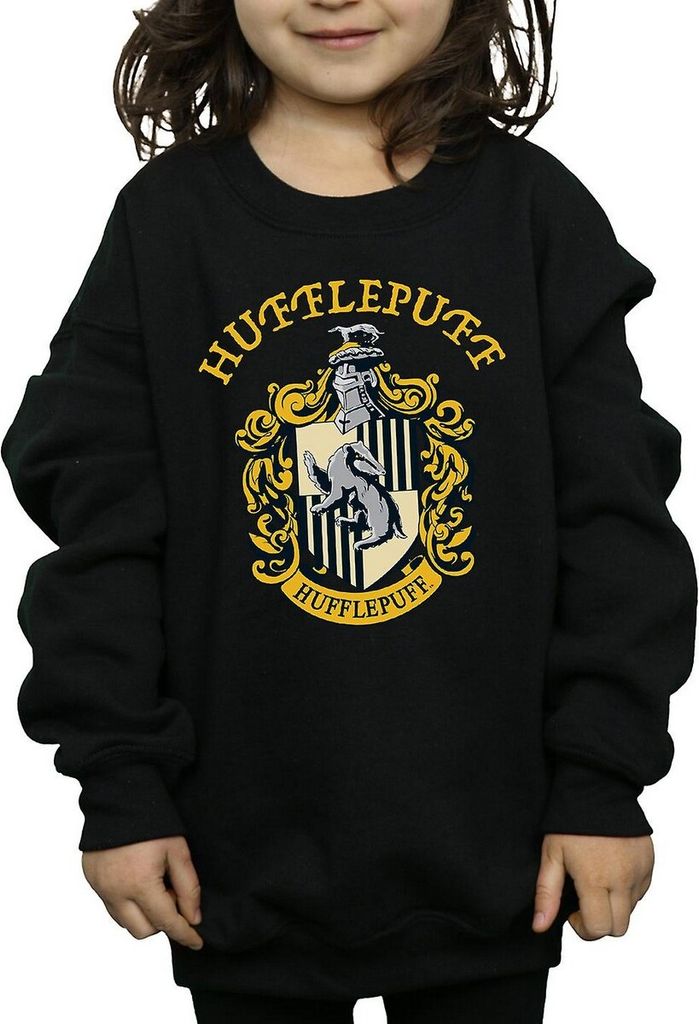 Harry Potter - Sweatshirt für Mädchen BI1068 (128) (Schwarz)