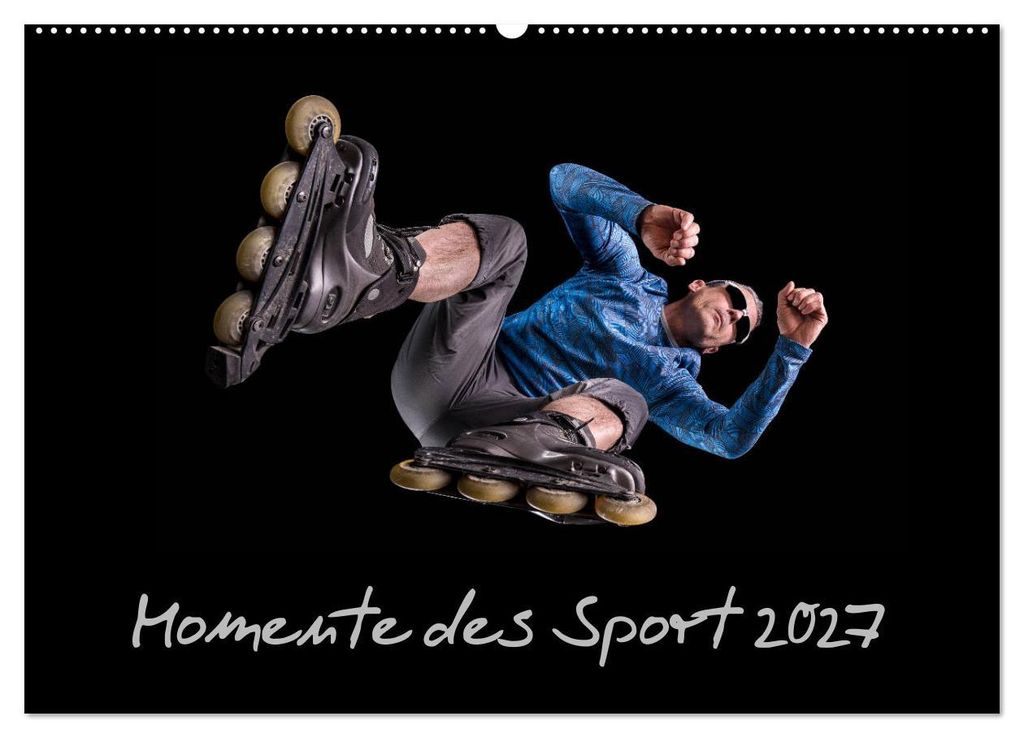 Momente des Sport (Wandkalender 2027 DIN A2 quer), CALVENDO Monatskalender