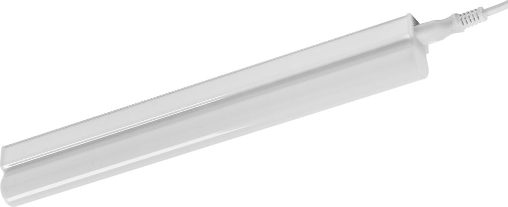LEDVANCE BATTEN SENSOR LED-Lichtleiste 32cm, 4W, 450lm, T5-Form mit warmweißes Licht (3000K), PIR Sensor ermöglicht ein berührungsloses Ein-/Aus...