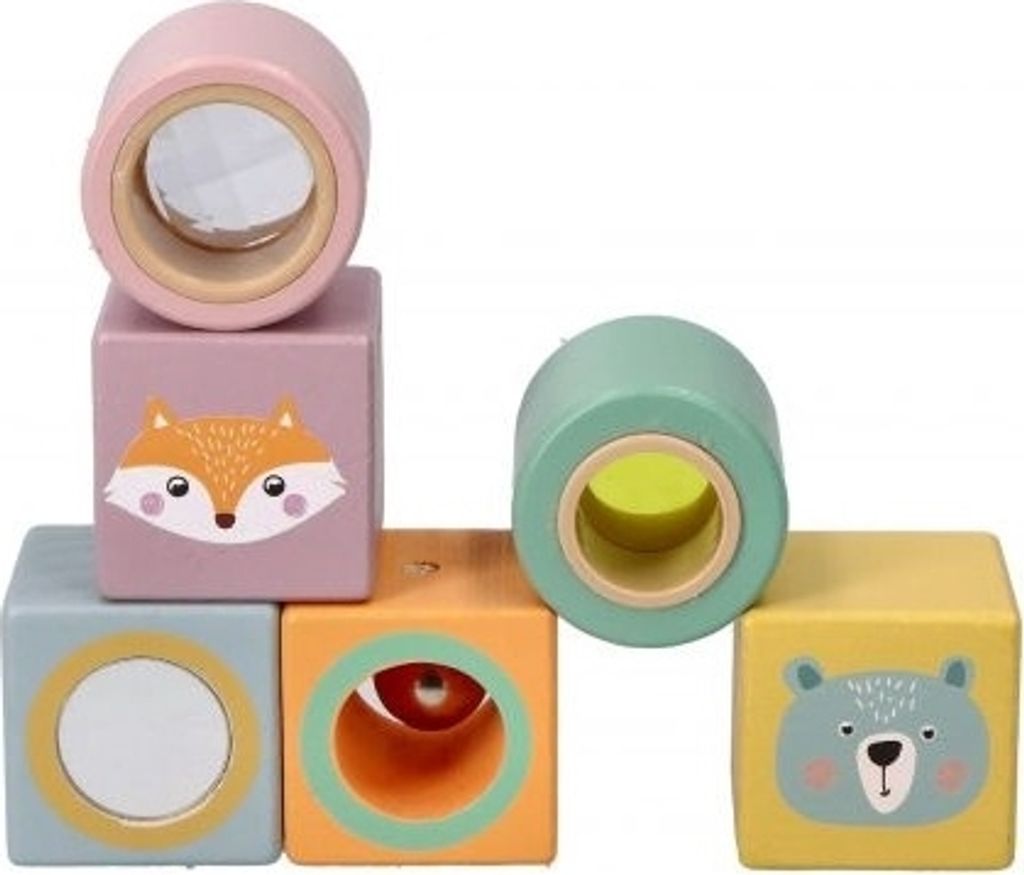 Klangbausteine, Holzbausteine, Bauklötze Baby - 6 Produktbild 