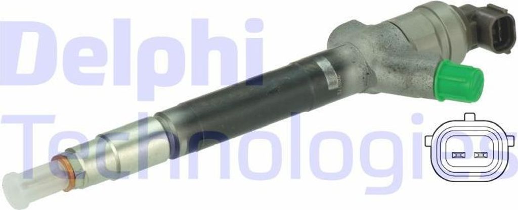 DELPHI HRD624 Einspritzventil OE 1379395 kompatibel mit Transit