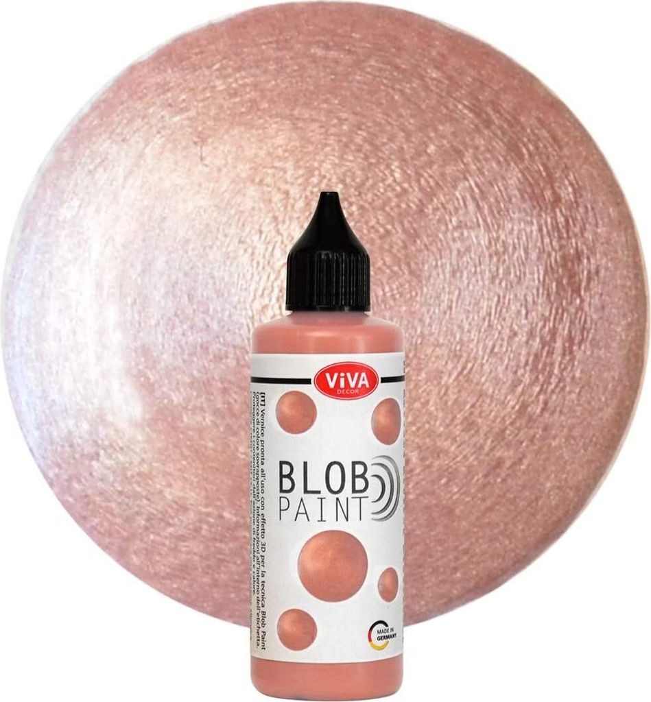 ViVA DECOR Blob Paint 90 ml roségold-metallic