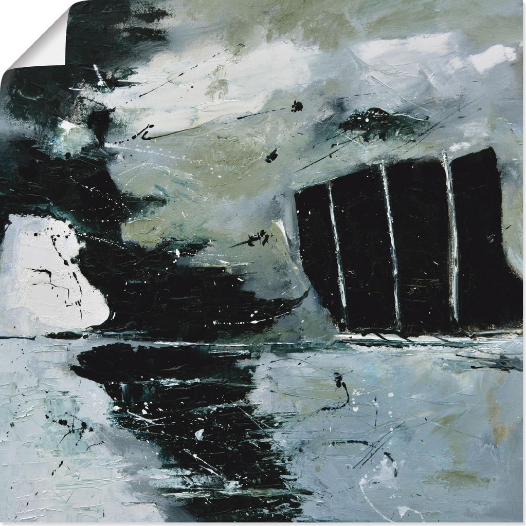 ARTland Poster Abstrakt XVI Größe: 70x70 cm