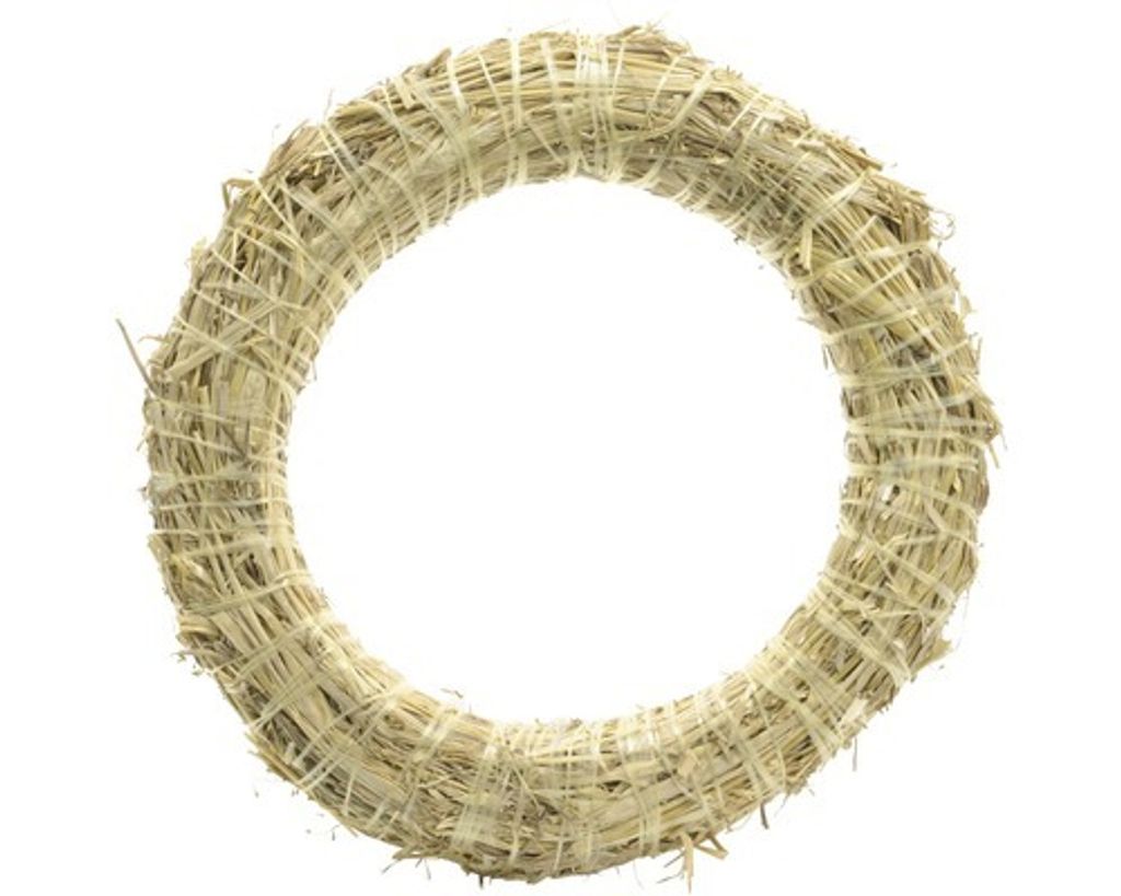 Strohkranz / Kranz Rohling 40cm natur Produktbild 