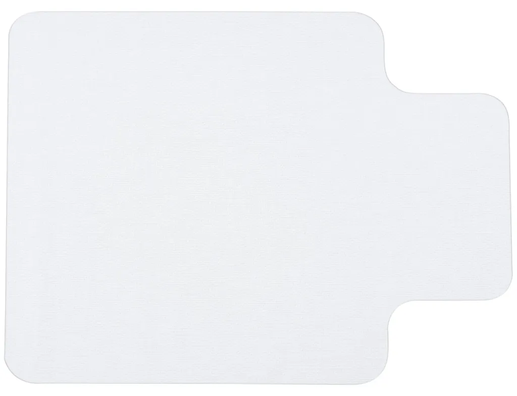 Évitez les rayures au sol avec ce tapis de bureau 90x120 cm antidérapant