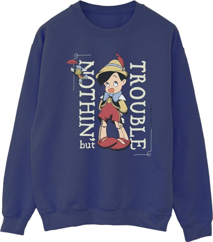 Disney - "Nothing But Trouble" Sweatshirt für Herren BI49294 (XL) (Marineblau)