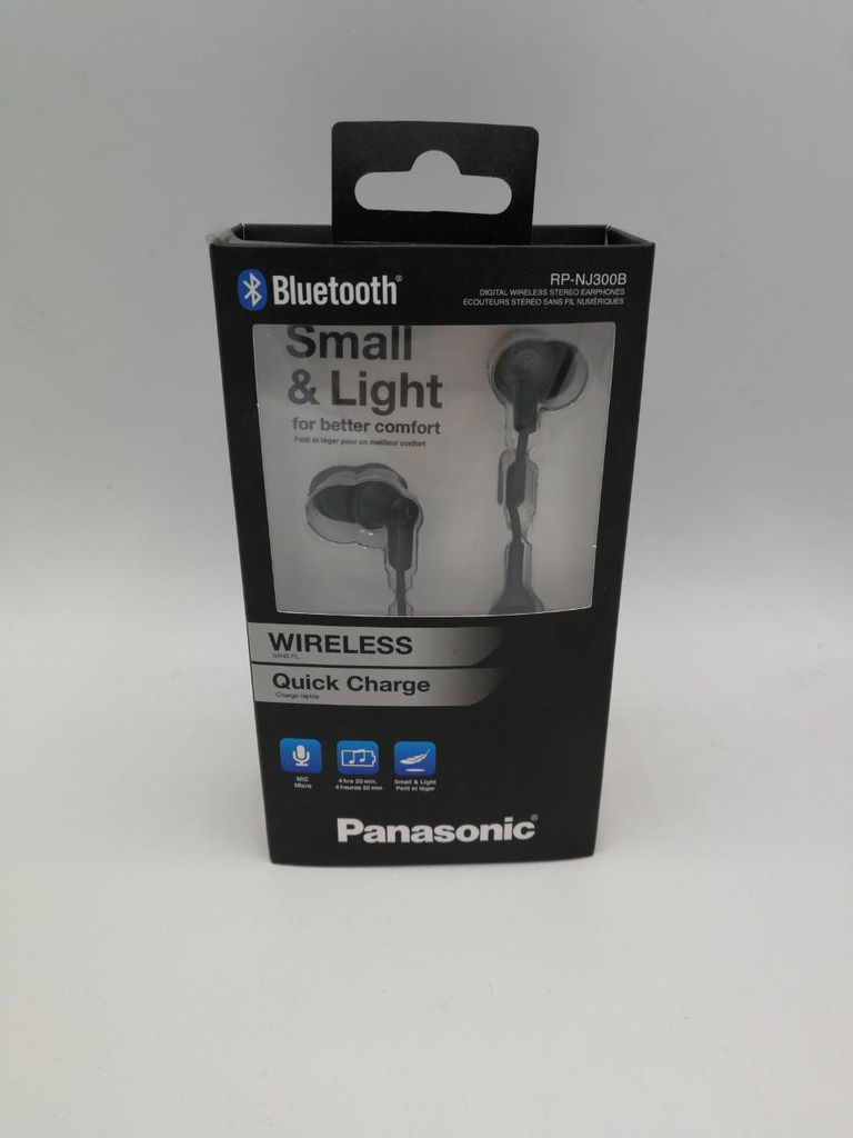 Panasonic RP-NJ300BE-K Casque et écouteur intra-auriculaire Image du produit 