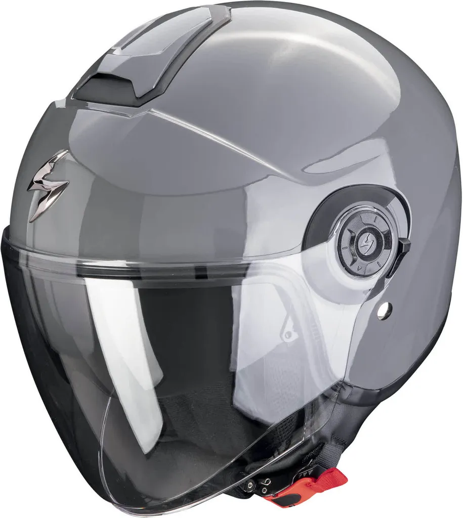 Casque jet Scorpion Exo-City II gris ciment XL : fini l'éblouissement