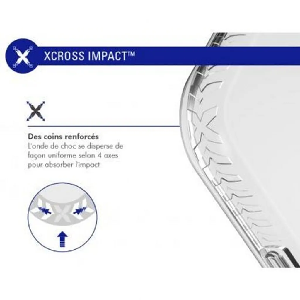 Coque Force Case Pulse Galaxy S23 Transparente Résistante aux Chocs - 4