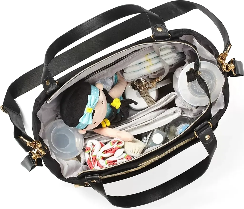 Recensione Borsa Passeggino BabyOno COCO Nero - 11 Tasche e Termica - 4