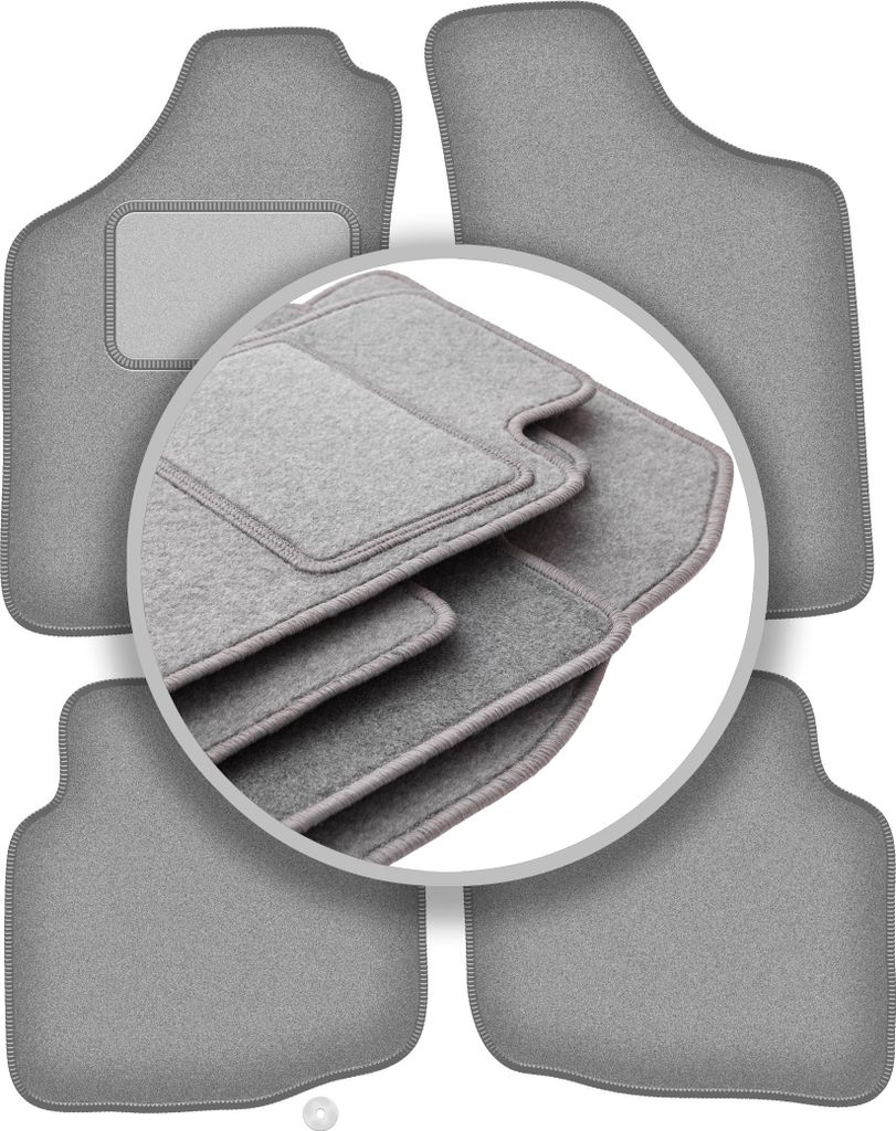 Graue Automatten für: Mitsubishi L200 Triton Pickup (2001-2006)