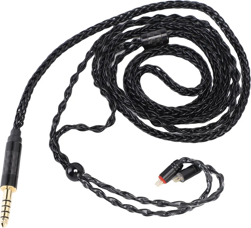 Câble Anti-Interférence 4,4 mm pour KZ, Solution Son Clair 16 Cœurs OFC