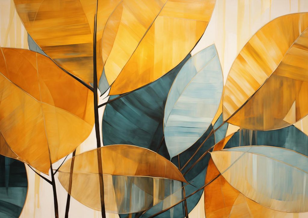 Plakat 84x59,5cm Harmonie der Farbtöne