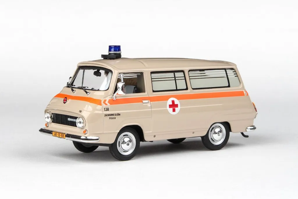 Voiture miniature Škoda 1203 ZS Praha 138 échelle 1/43 de collection