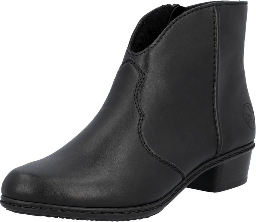 Botines Rieker, color negro, talla 37 Imagen del producto 