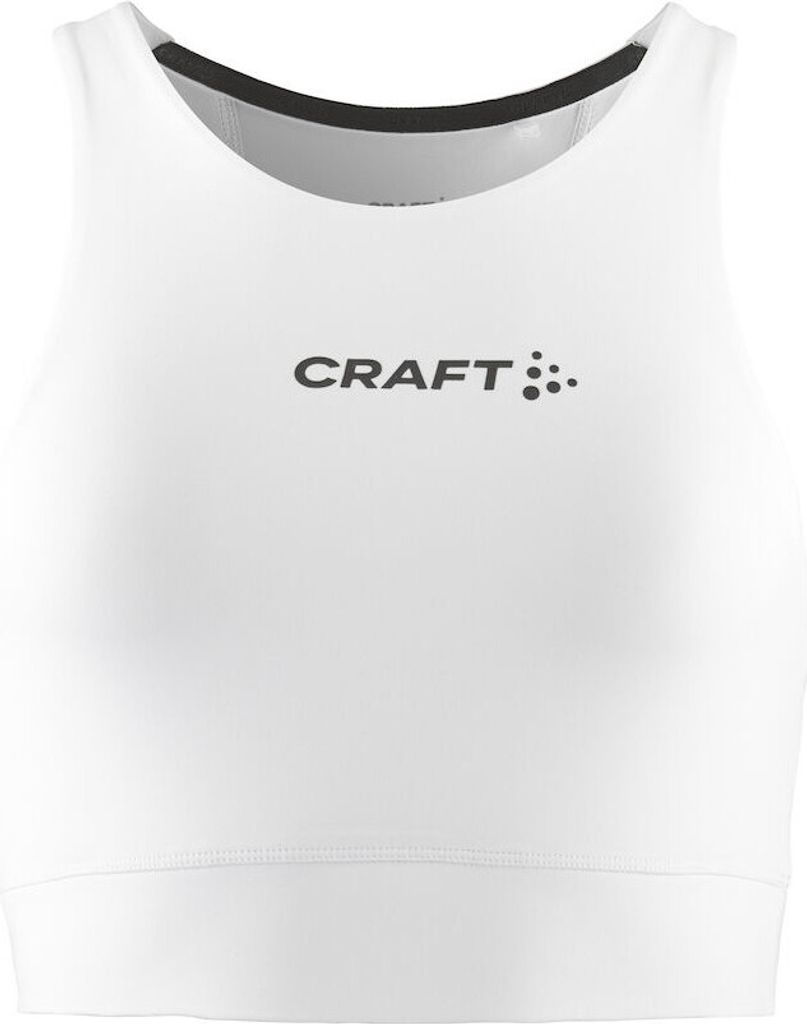 Craft Rush 2.0 Crop Top Damen - Weiß