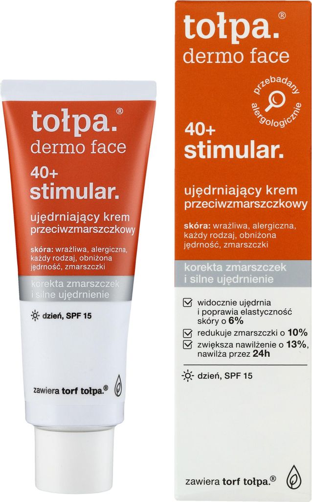 TOŁPA Dermo Face Stimular 40+ Straffende Anti-Falten Produktbild 