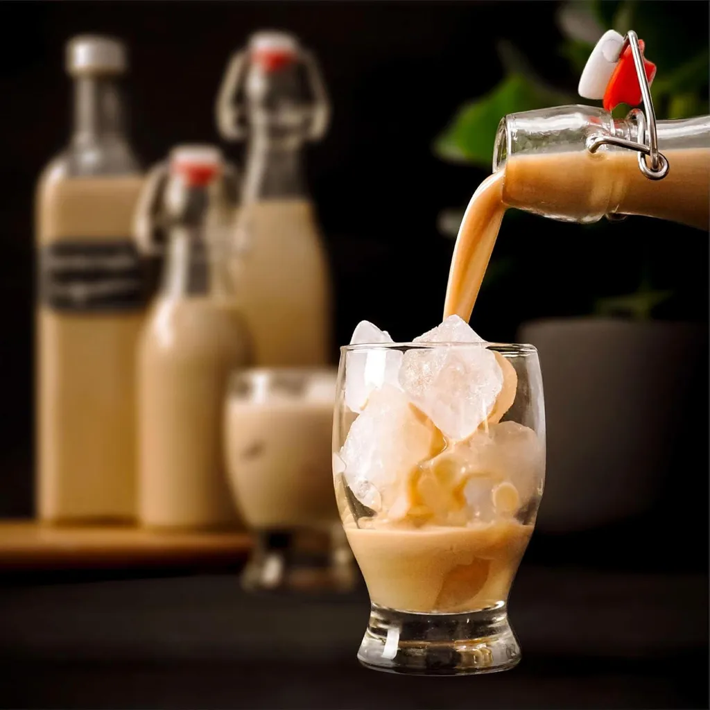 Lot de bouteilles à remplir en verre 500ml pour jus de fruits et sirops maison