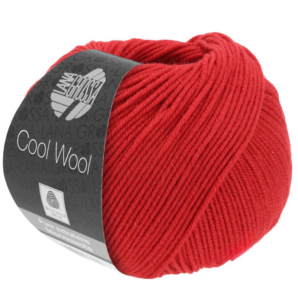 Lana Grossa COOL WOOL 50 g pflegeleichtes Strickgarn aus Produktbild 