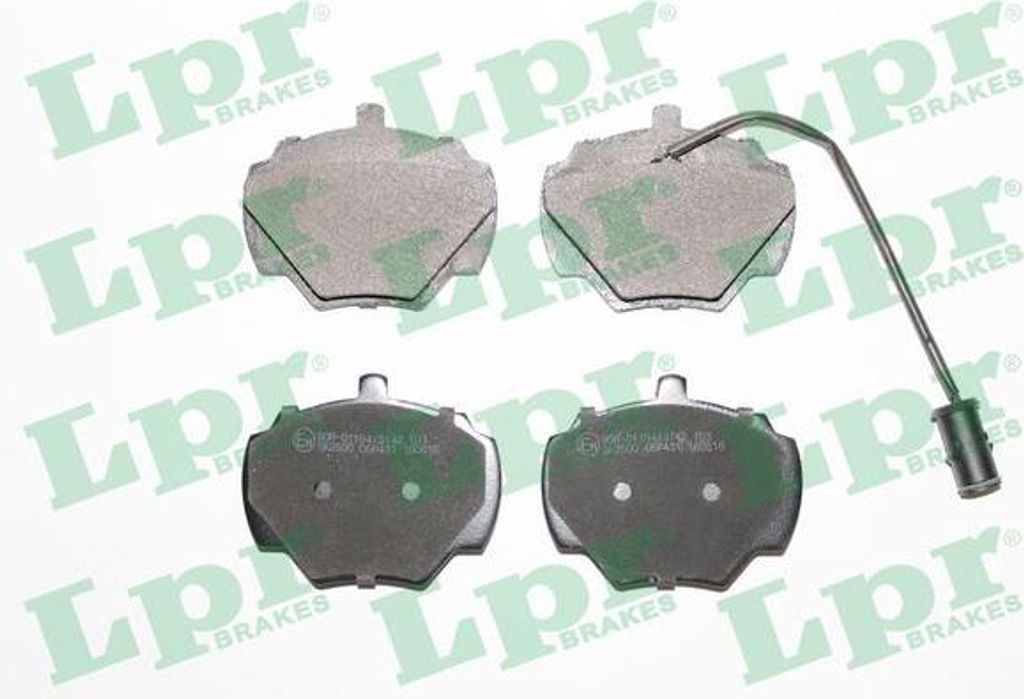 LPR 05P431 Bremsbelagsatz, Scheibenbremse OE STC9189 kompatibel mit Range Rover, Discovery, Defender