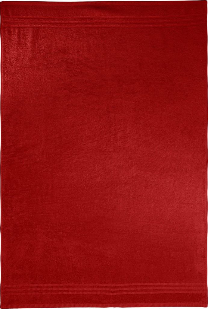 REDBEST Badetuch rot 100x150 cm