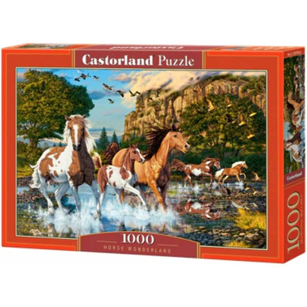 CASTORLAND Puzzle Pferdewunderland 1000 Teile Immagine del prodotto 