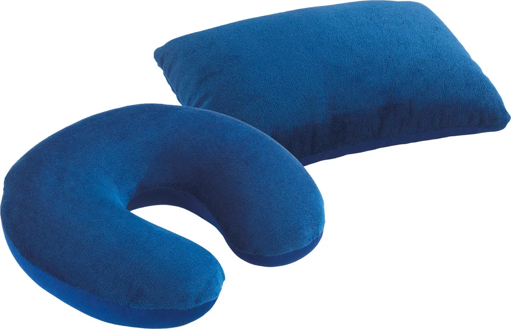 Coussin Nuque de Voyage pour Avion et Voiture Maximex 2 en 1 Souple