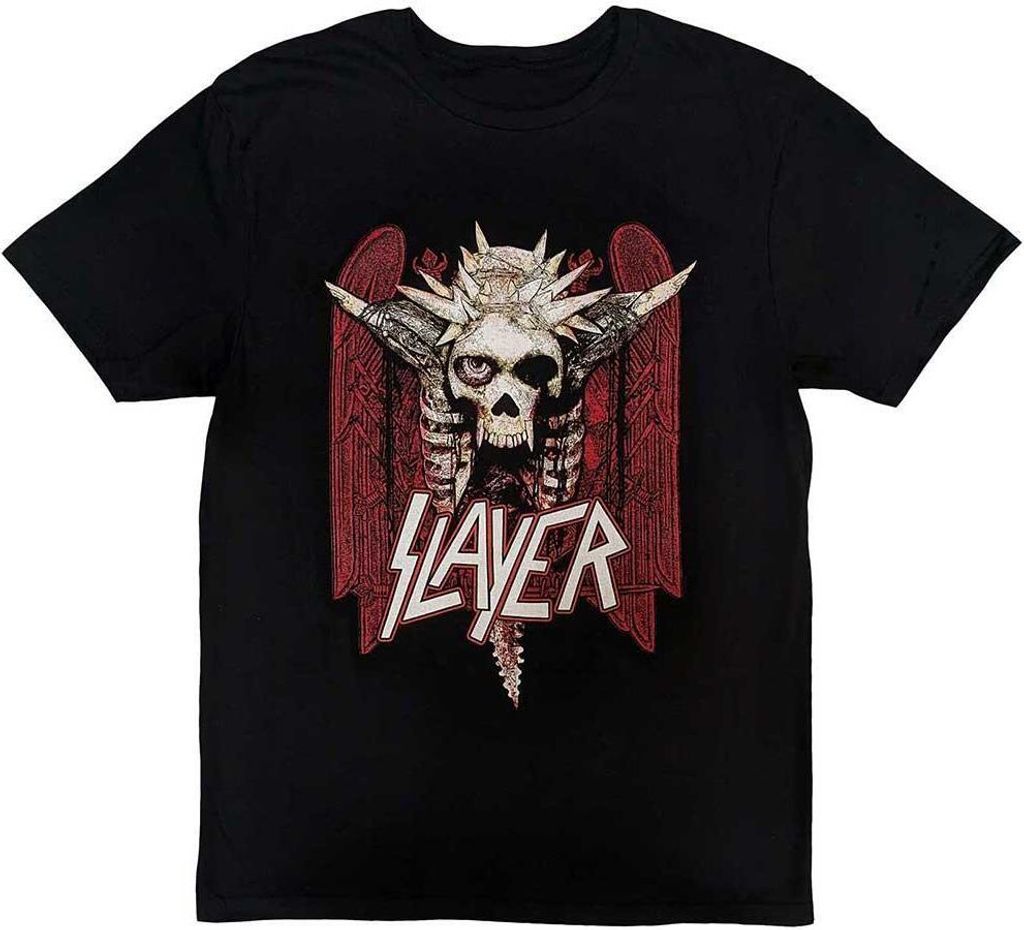 Slayer - "Nailed" T-Shirt für Herren/Damen Uni RO9881 (S) (Schwarz/Rot)