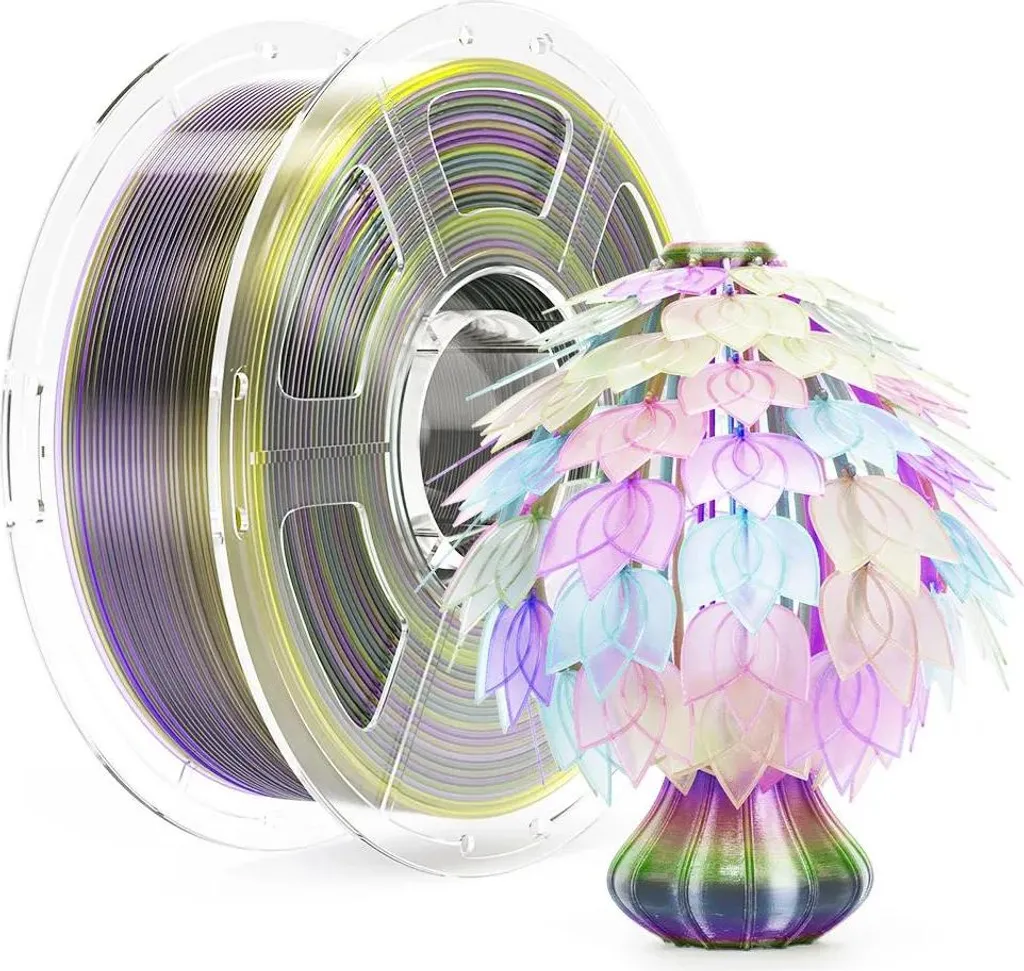 Recensione Filamento PETG Rainbow 02 Alta Velocità 1kg per Stampa 3D
