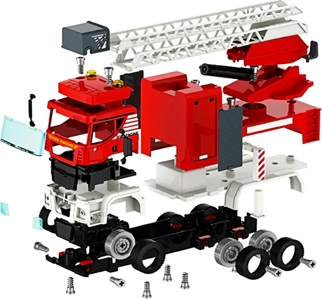 Camion de Pompiers Gotel B34E1 - Kit de Construction pour Enfant 3-6 Ans - 2