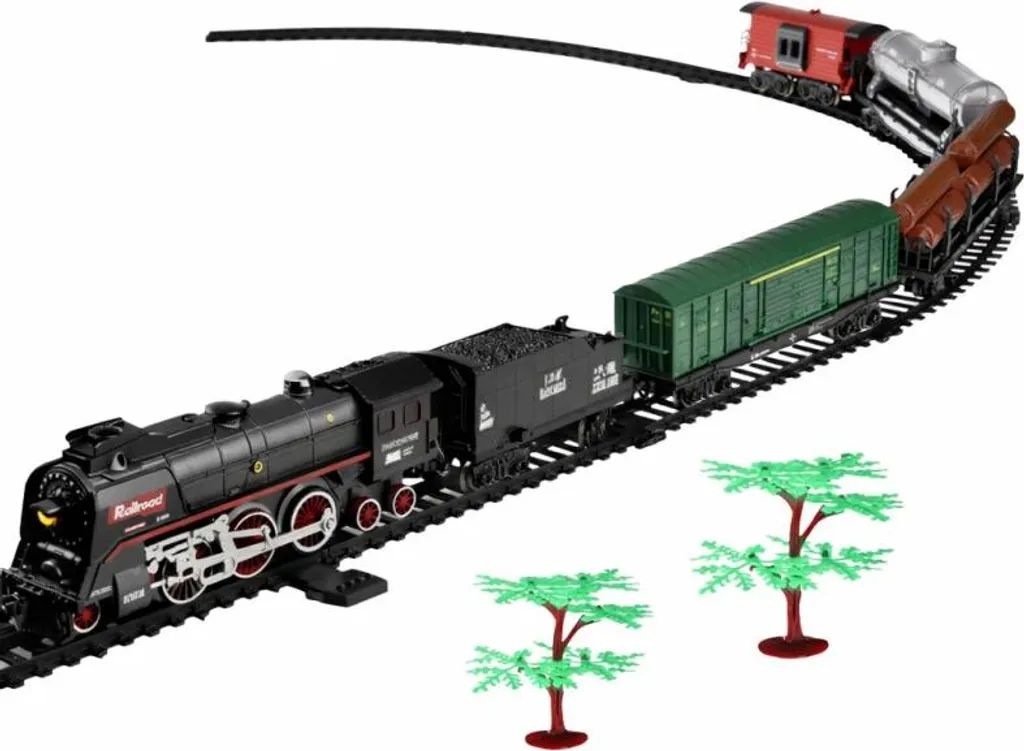 LEAN Toys 27913 Train à Vapeur 620B avec Effets Sonores et Fumée Réelle