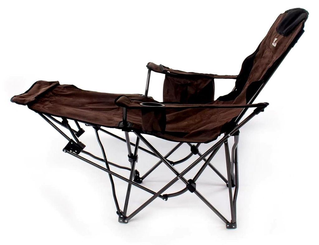 Faltbarer Campingstuhl/Relaxliegesessel Bonnie Q (Mauve)