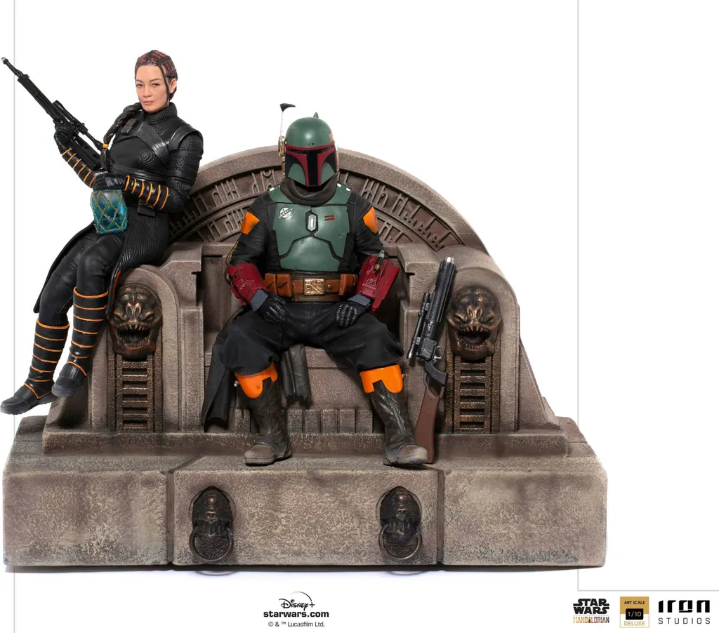 Statue Boba Fett 1/10 Iron Studios : La Qualité Deluxe sans Compromis
