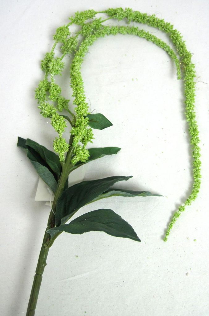 Künstlicher Dekozweig Amarant hängend grün ca. 70 cm