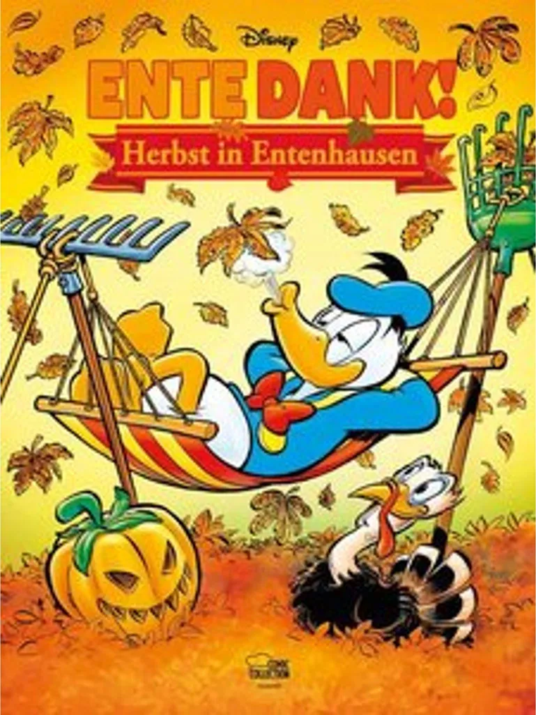 Merci aux canards L'automne à Entenhausen Album BD Donald Duck Disney
