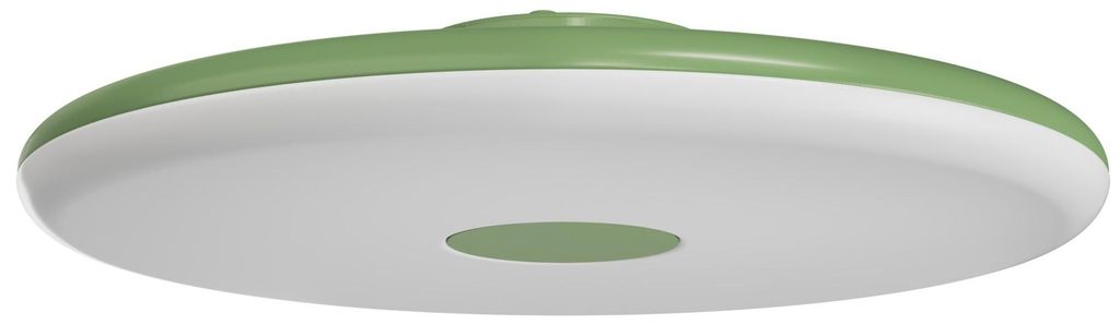 OSMONT ZET60520 ZETA 2 FP Decken-/Wandleuchte aus Kunststoff, oliv/weiß, Schutzart IP40, 4000 K, 38 W LED