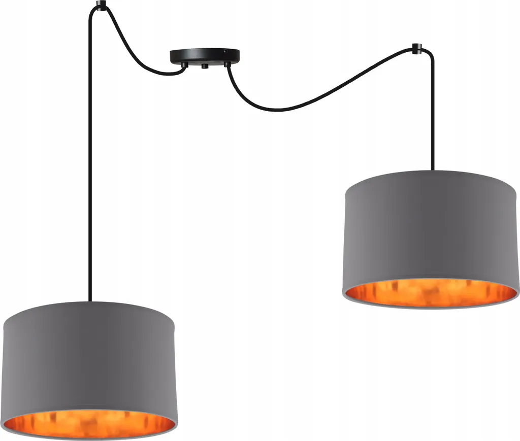 Lustre suspendu LED doré lampe suspendue moderne dorée chic LUS-2026