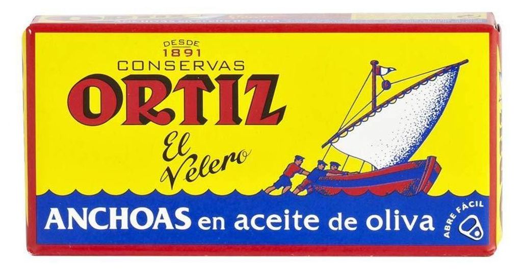 Ortiz - Sardellen in Olivenöl, 47,5 g Dose