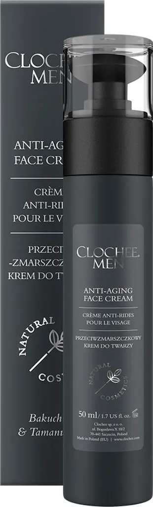 Clochee Men Crema Antirughe 50ml - Eccellenza Bio per l'Uomo