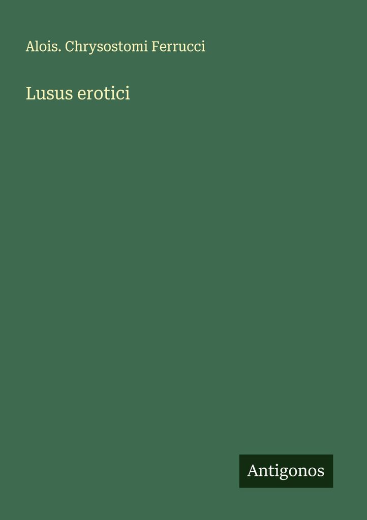 Lusus erotici