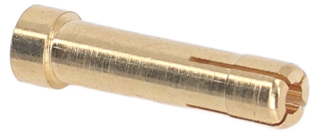 Connecteurs laiton haute précision 4 vers 5 mm - Pack de 50 unités pro - 20