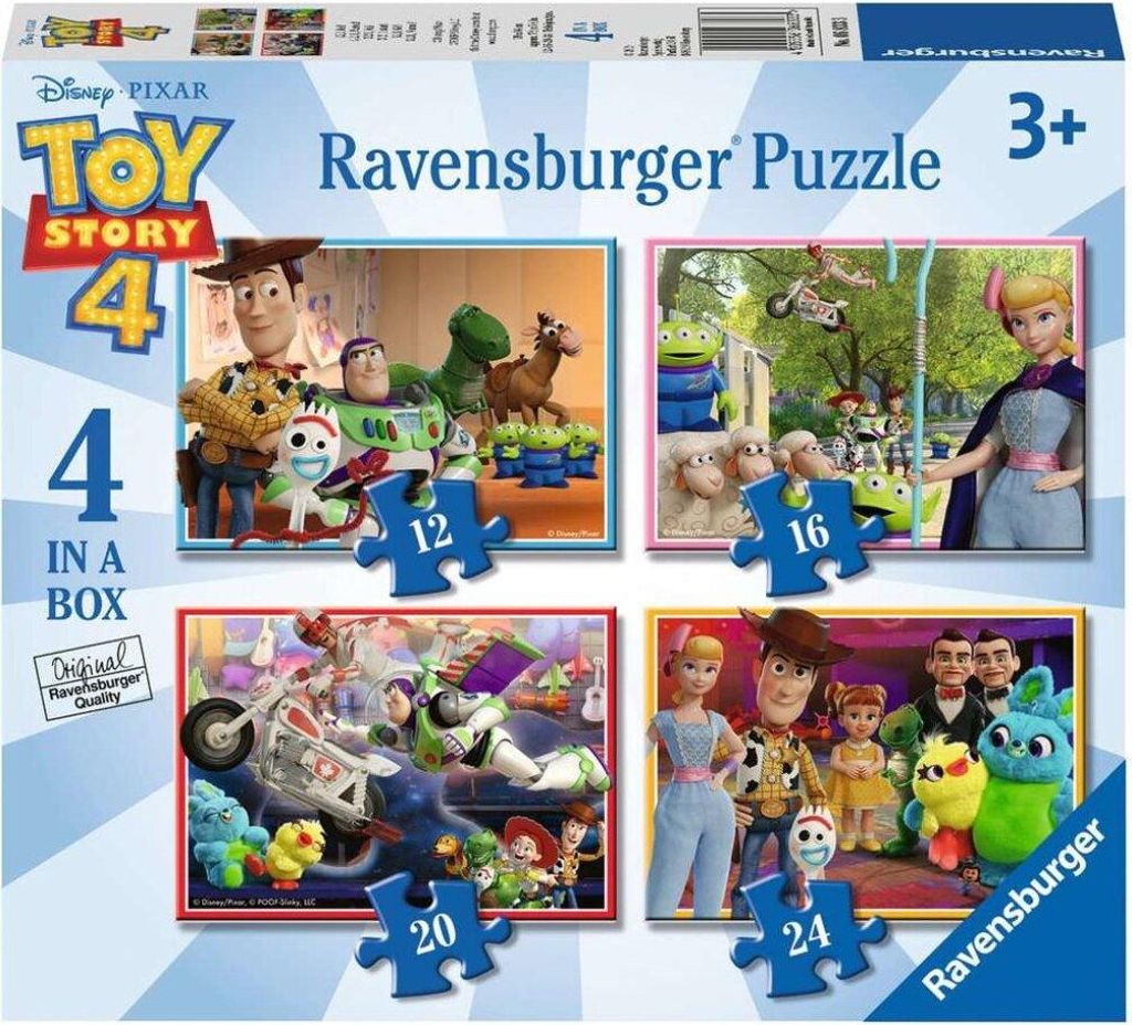 Puzzle Ravensburger - Toy Story, 16.12.20/24 pezzi Immagine del prodotto 